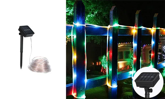 Solar String Lights 46ft 120 LED