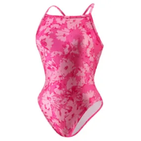 SPEEDO Breaststroke 4 Hope Graphic Daisy Flyback