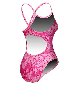 SPEEDO Breaststroke 4 Hope Graphic Daisy Flyback