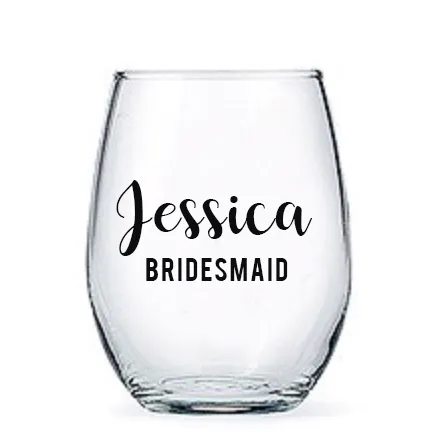 Stemless Wine Glass