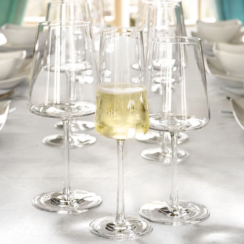 Stolzle Power Champagne Glasses/Flutes - Set of 6