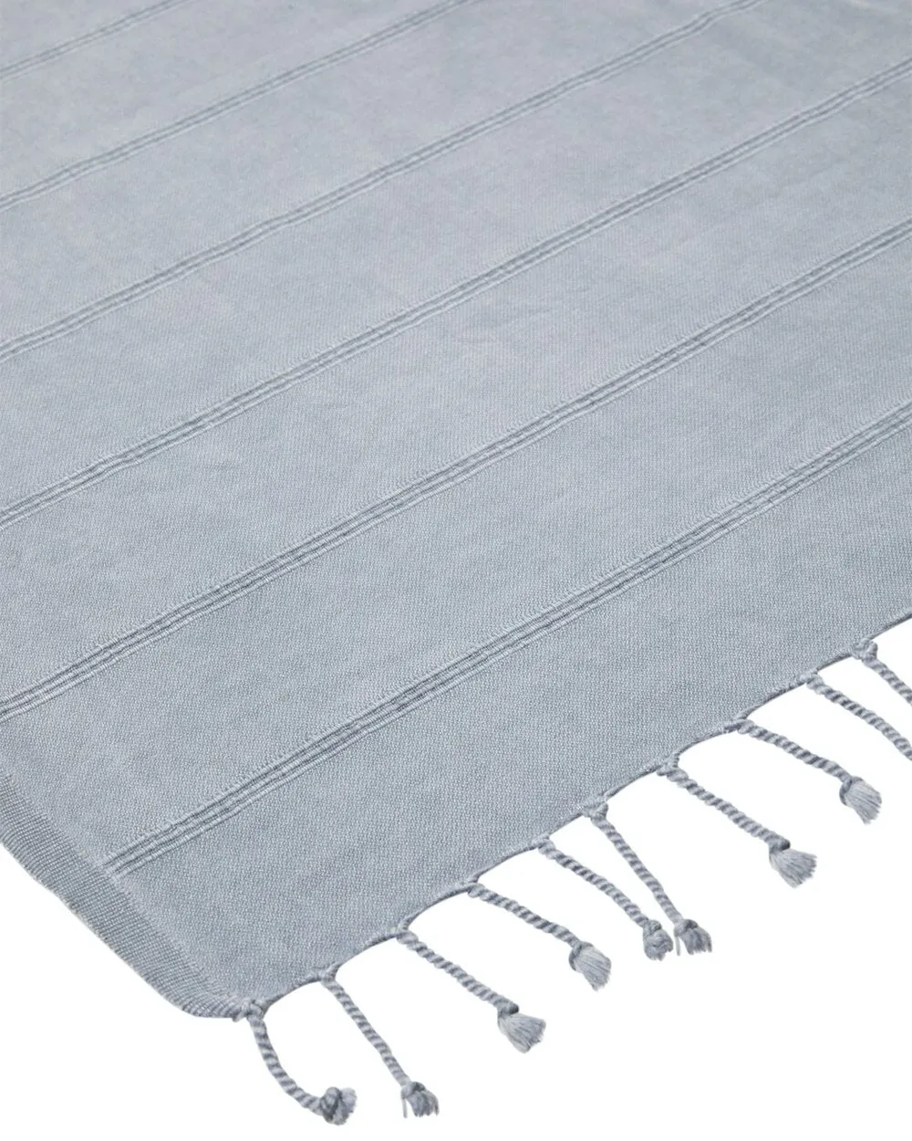 Stonewash Turkish Towel – Grey