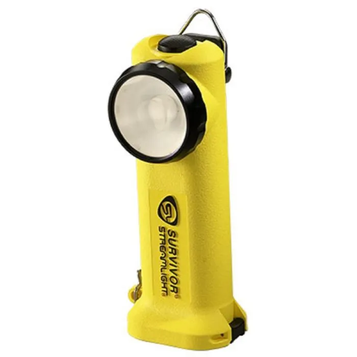 Streamlight Survivor 90519 Rechargeable Right Angle Light With 12V DC Fast Charge, Yellow, One Size, 1 Each