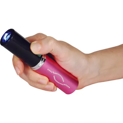 Stun Master 25,000,000 Volt Rechargeable Lipstick Stun Gun With Flashlight