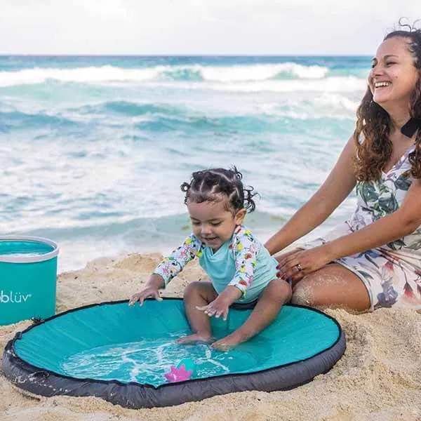 Sunkito Anti-UV Play Tent   Splash Baby Paddling pool - Blue