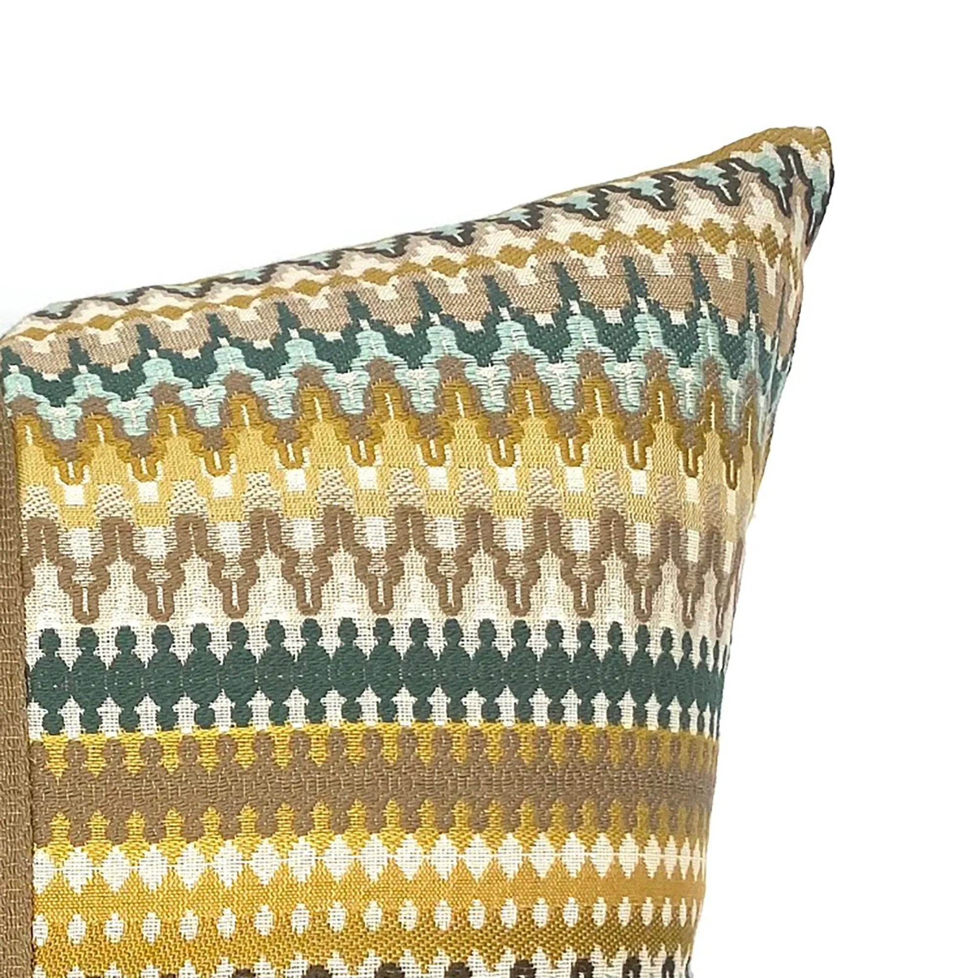 Sunset Eclectic Stripe Throw Pillow Cover 20x20