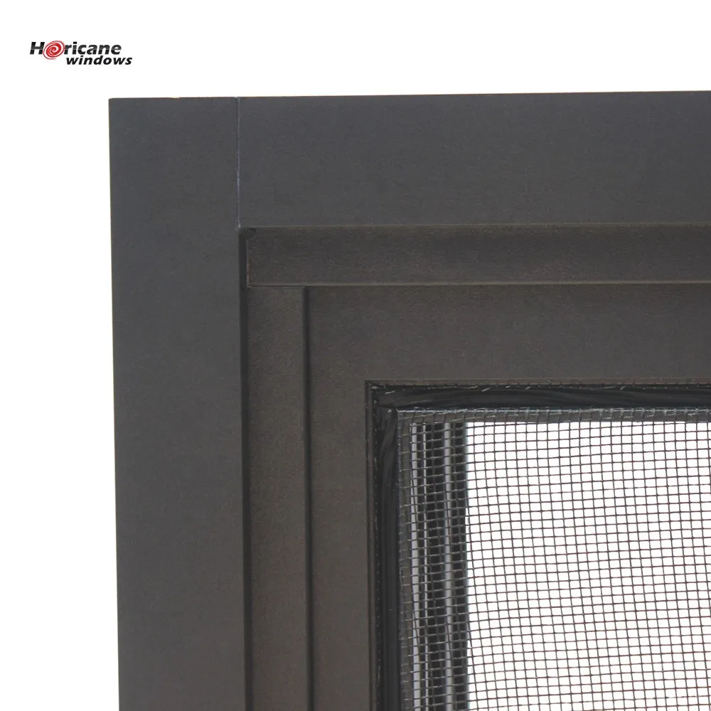 Superhouse New design double glazed slide aluminium frame sliding frosted glass window with mosquito net