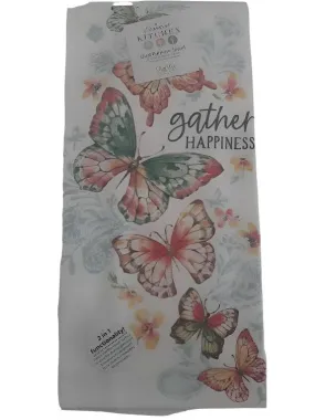 T Towel  Gather Happiness-Dual Purpose Terry-R8100