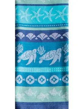 T Towel  Great Blue Sea Dual Purpose Towel r7408