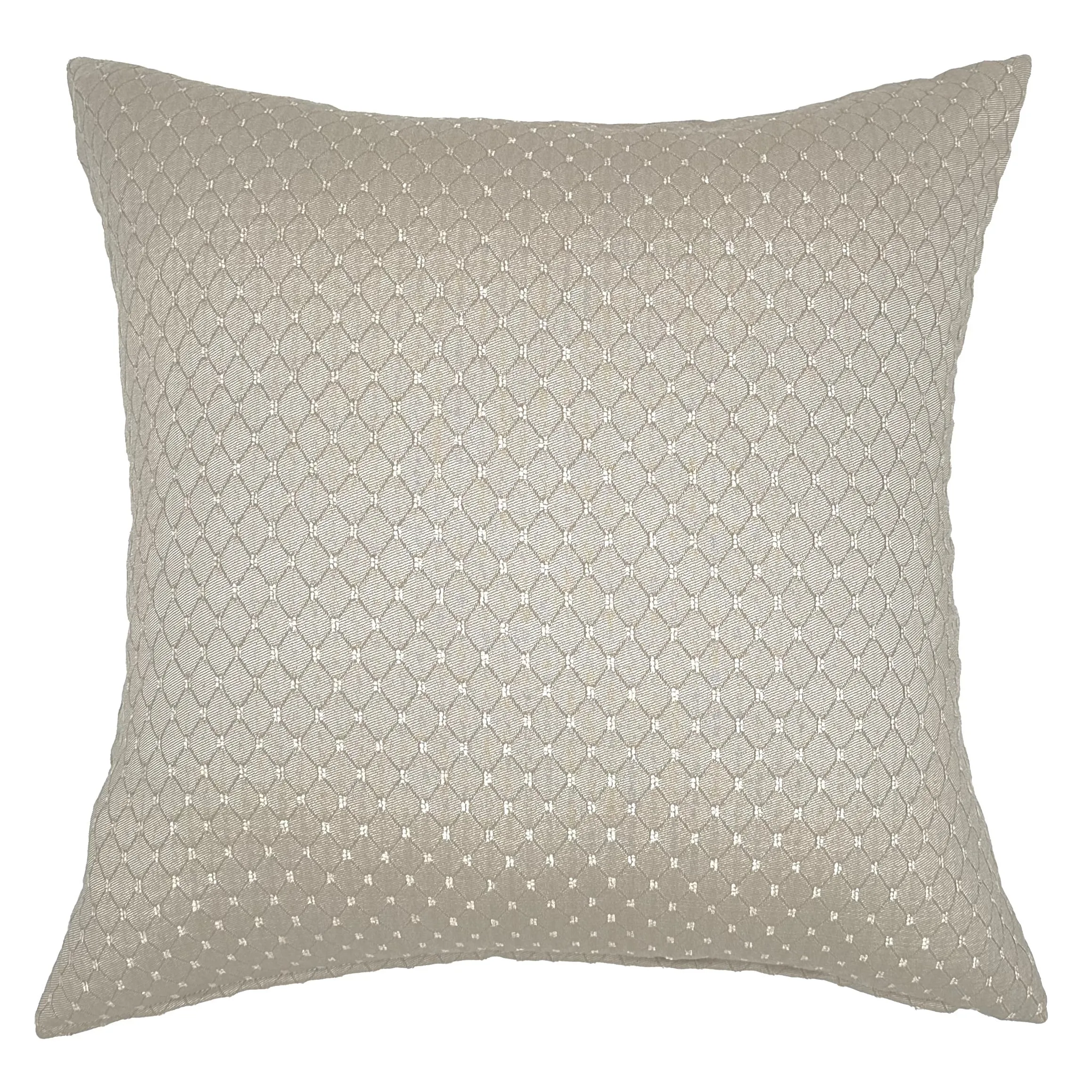 Taupe Rustic Throw Pillow Cover 22x22