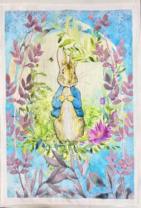 TEA TOWEL PETER RABBIT