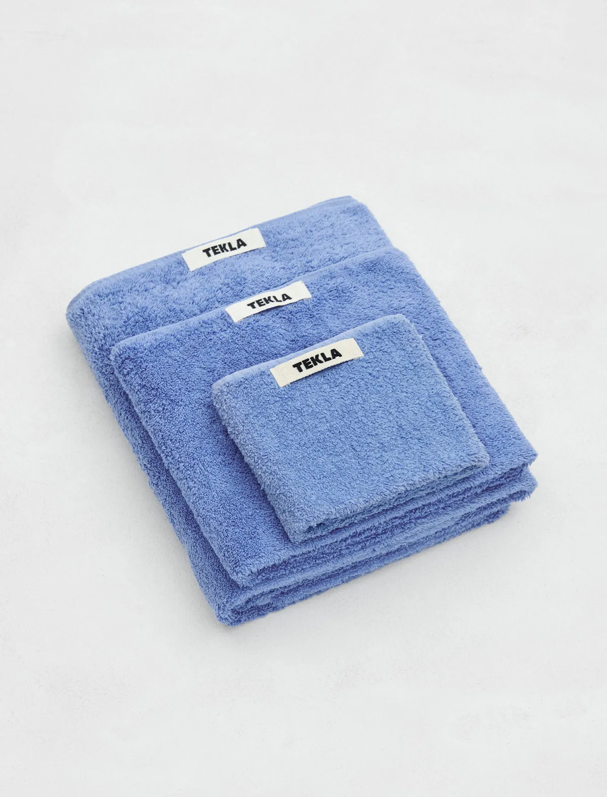 Terry Towel Clear Blue