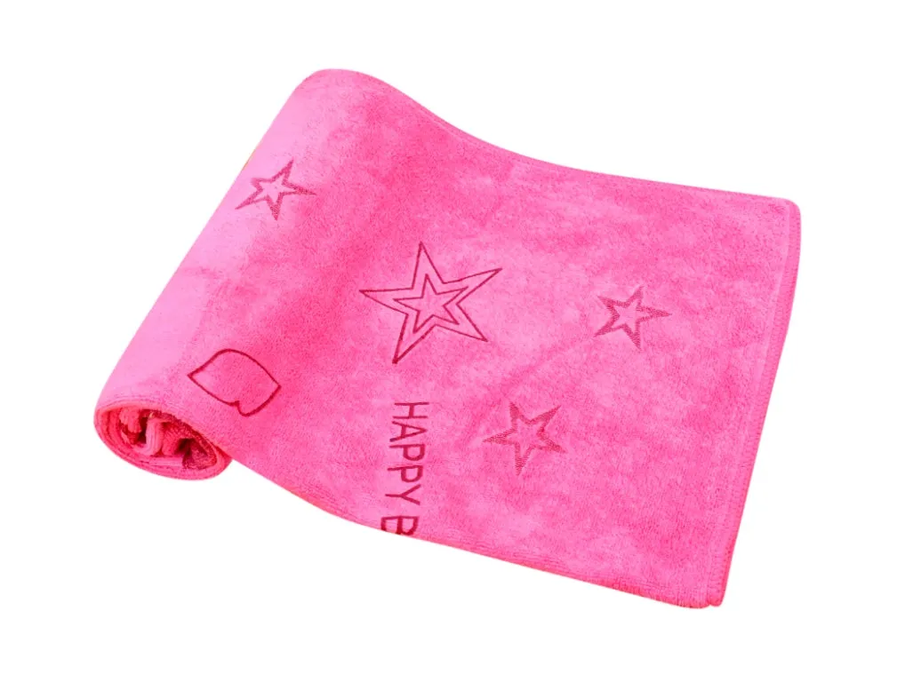 THE LITTLE LOOKERS Soft Towel/Bath Towel /100% Cotton Washcloth for New Born Baby/Infants/Toddlers Available in Cute Colours(Pack of 1)