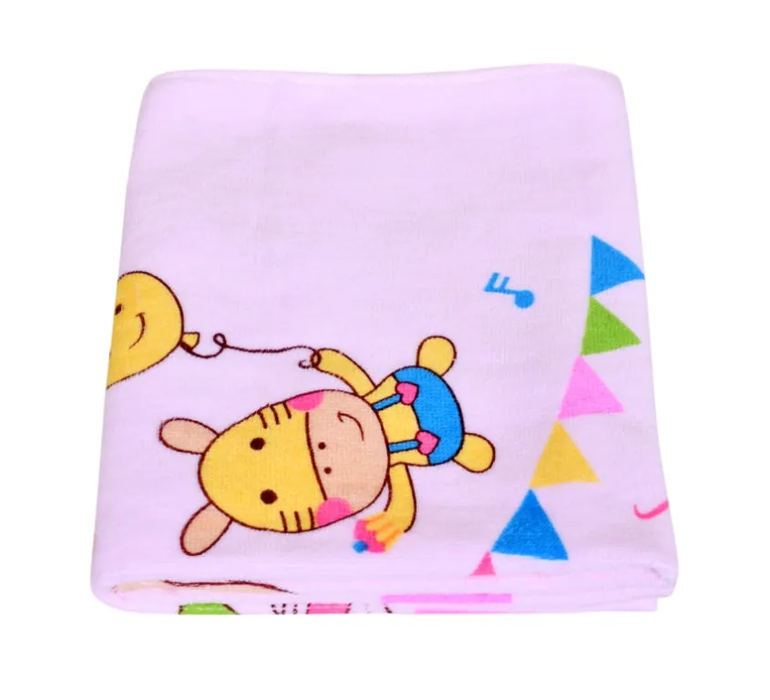 THE LITTLE LOOKERS Super Soft/High Absorbency Towel/Bath Towel / 100% Cotton Washcloth(450GSM) for New Born Baby/Infants/Toddlers