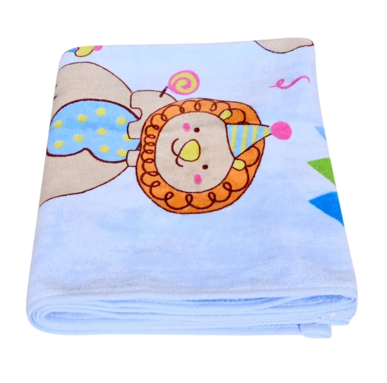 THE LITTLE LOOKERS Super Soft/High Absorbency Towel/Bath Towel / 100% Cotton Washcloth(450GSM) for New Born Baby/Infants/Toddlers