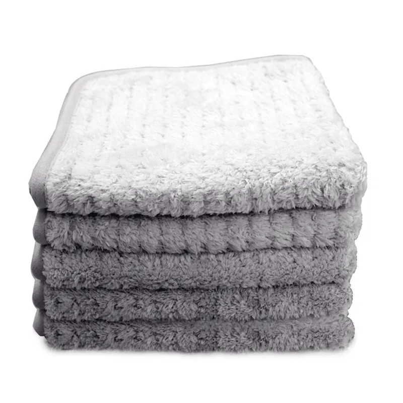 THE RAG COMPANY | Platinum Pluffle Microfiber Towel 20x40