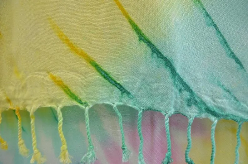 TIE DYE TURKISH TOWEL