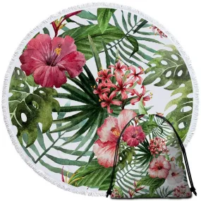 Tropical Hibiscus Towel   Backpack