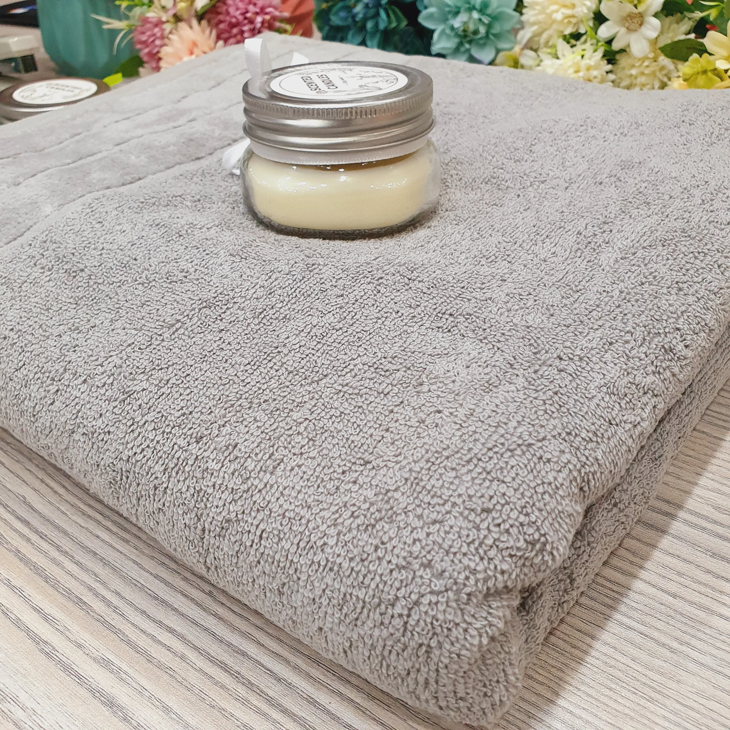 Ultra Soft Export Quality Large Towel - Heather Grey