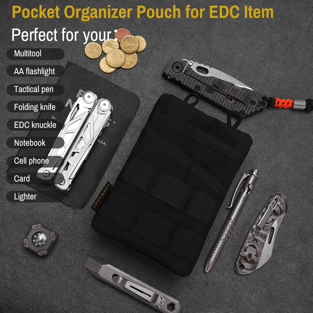 VE3-P EDC Pouch with Velcro for Patches