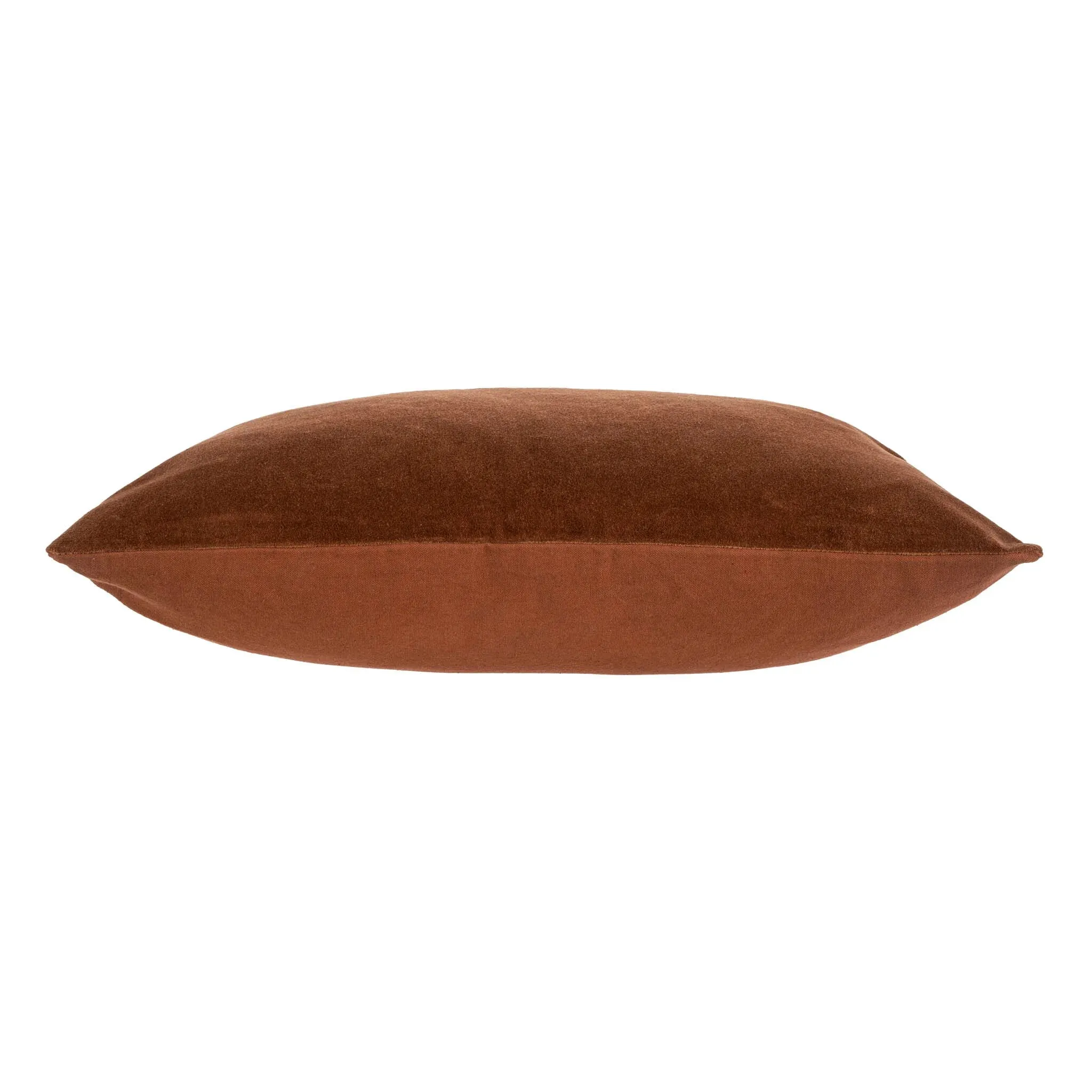 Vera Velvet Pillow, 16x24, Umber