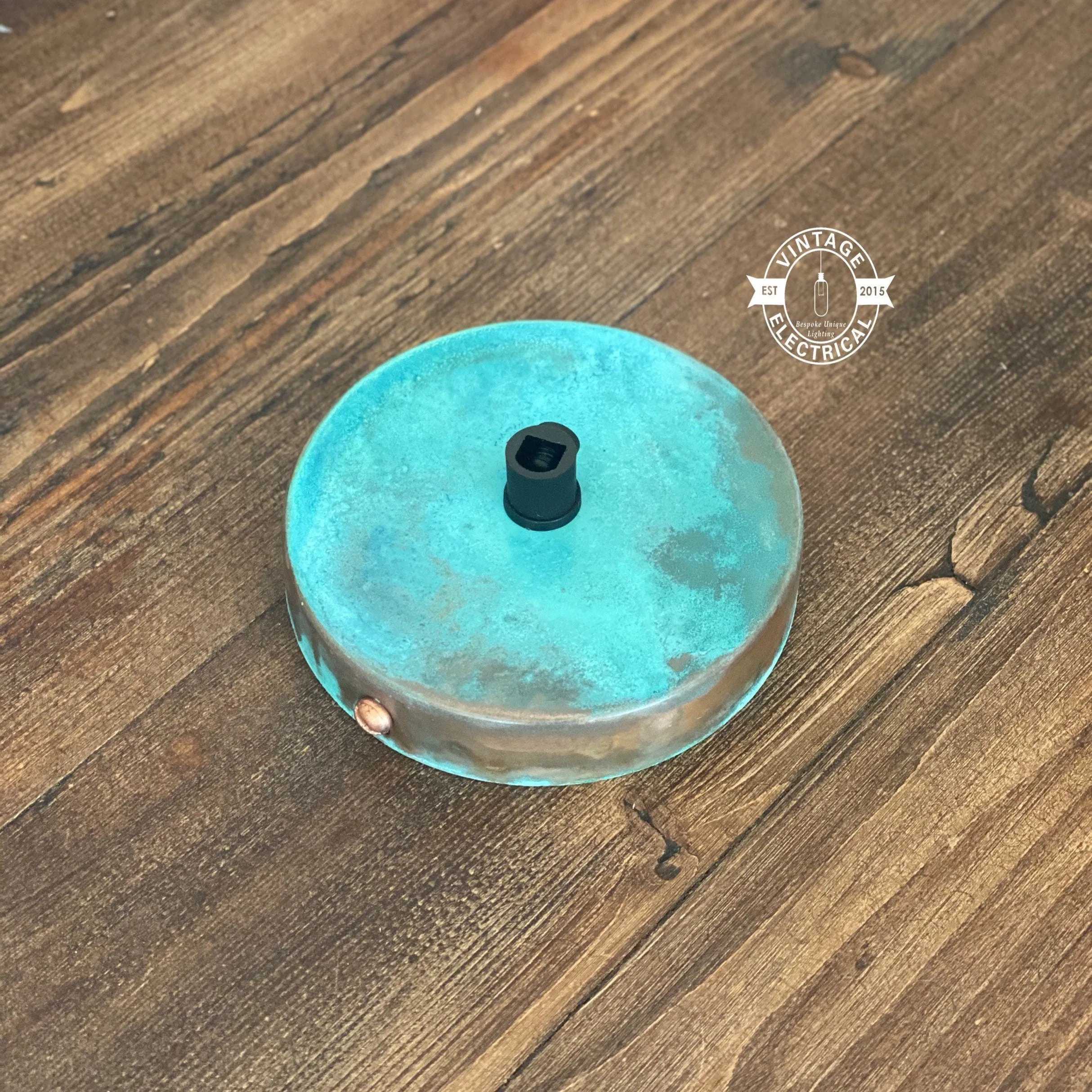 Verdigris Solid Copper Ceiling Rose