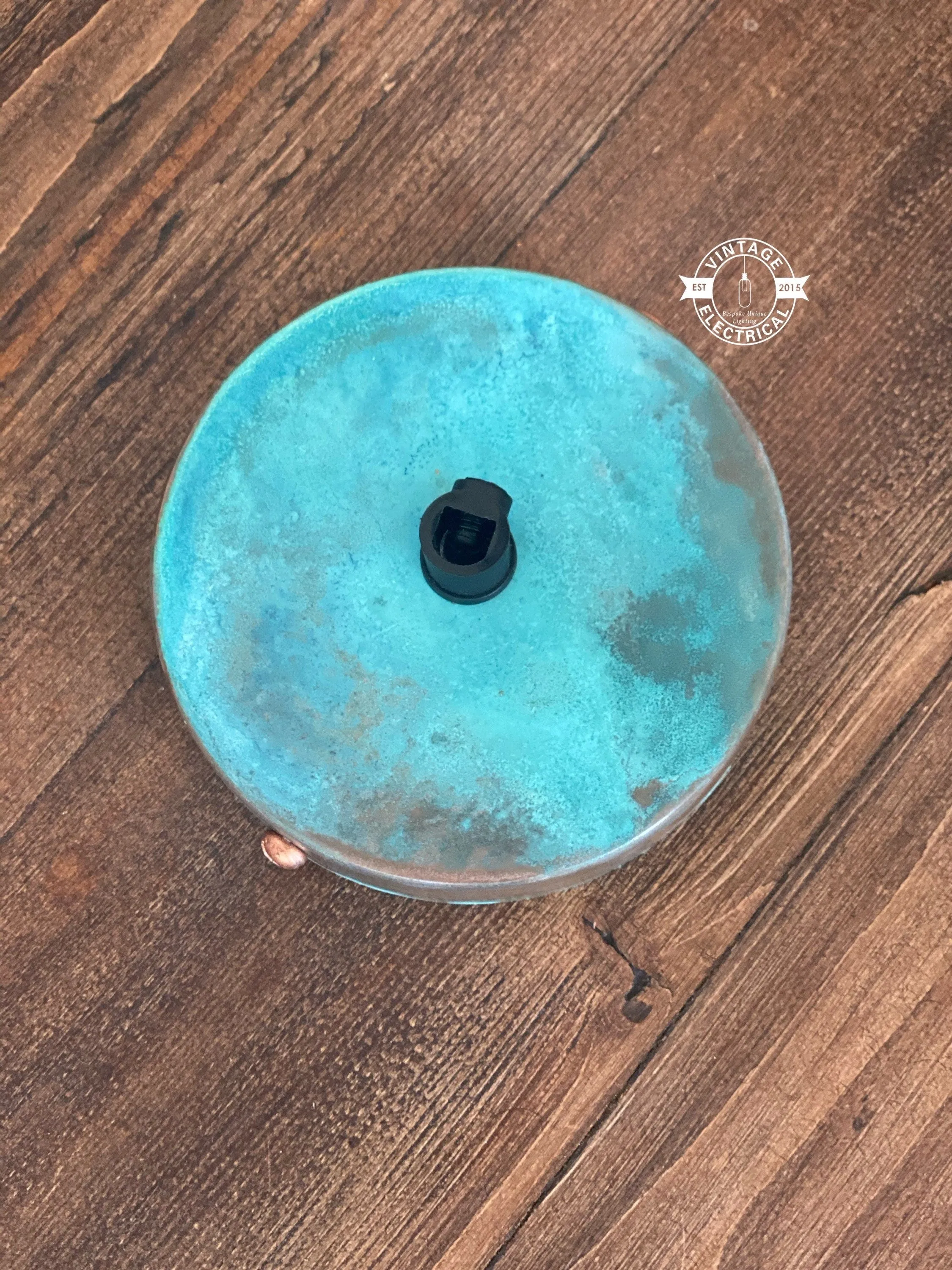 Verdigris Solid Copper Ceiling Rose