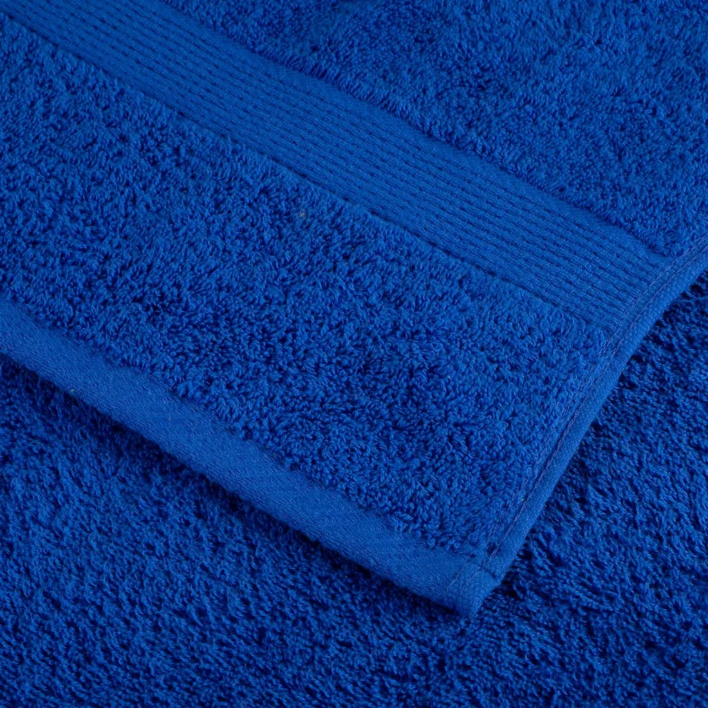 vidaXL 12 Piece Premium Towel Set SOLUND Blue 600 gsm - Luxurious, Soft, and Absorbent