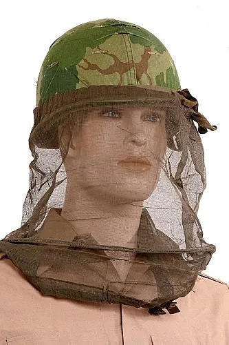 Vietnam Era Mosquito Head Net