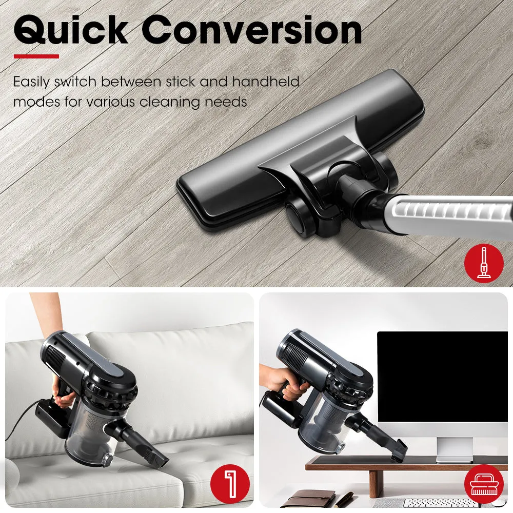 VOR Handheld Vacuum Cleaner Stick Handstick Vac Bagless Corded 600W 15Kpa