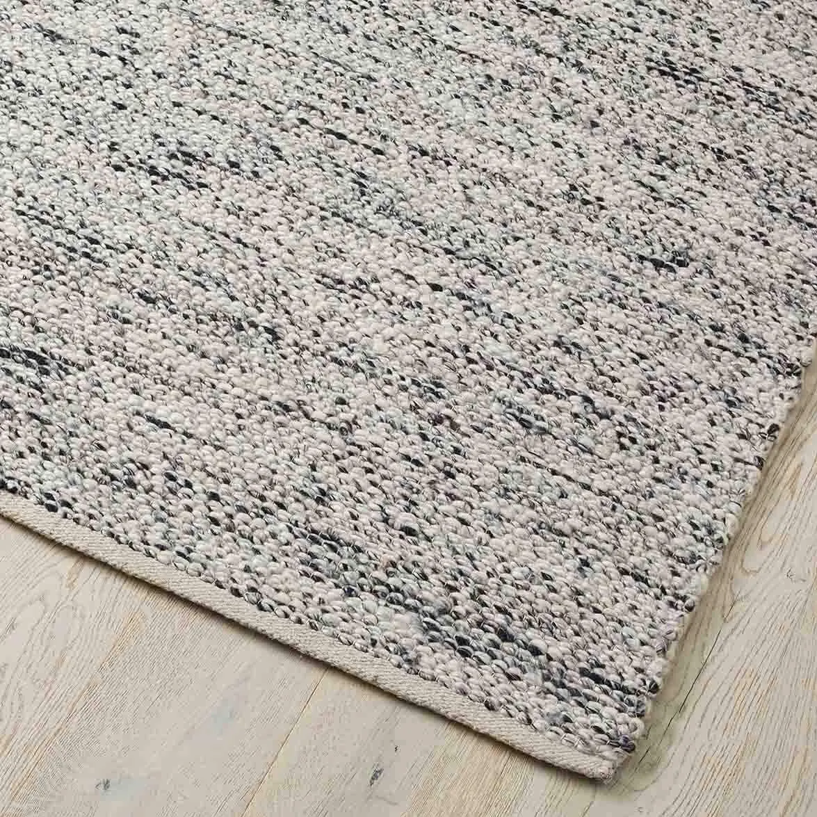 Weave Dolomite Rug 2x3m - Pepper PRE-ORDER