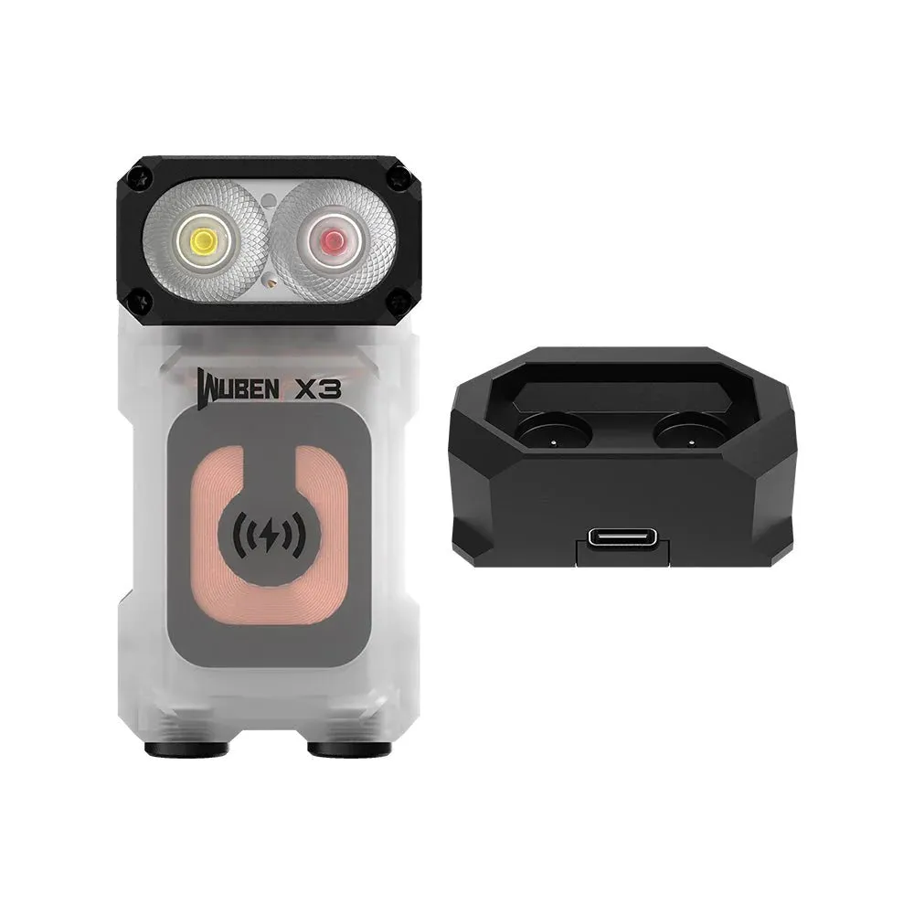 Wuben Lightok X3 Owl 700 Lumen Flashlight 180 Degree Rotating Head