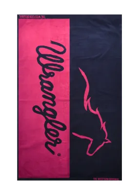 XCP2915TWL Wrangler Beach Towel Pink/Navy