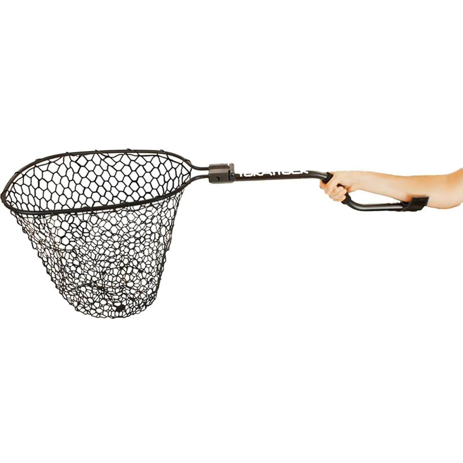 YakAttack Leverage Landing Net, 12" X 20" hoop, 47" long