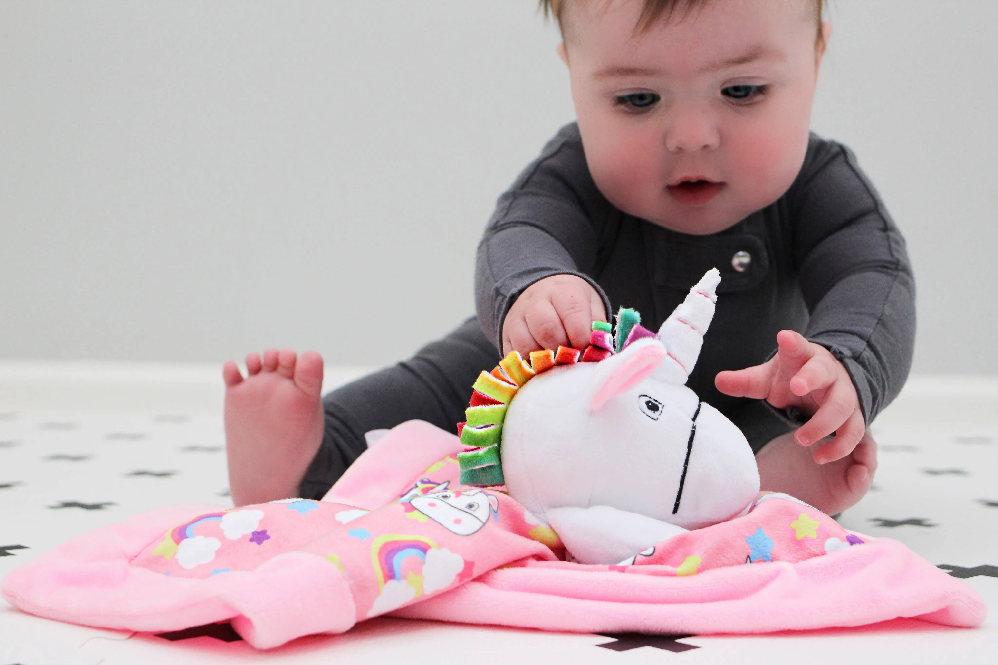 Yikes Twins - Unicorn Lovie for babies