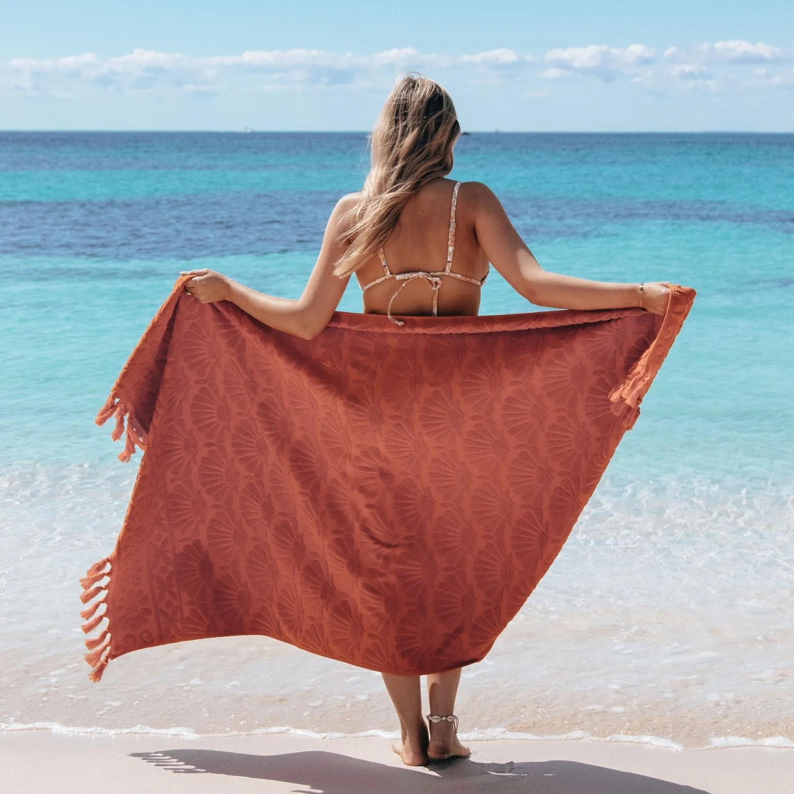 Zali Spice Beach Towel